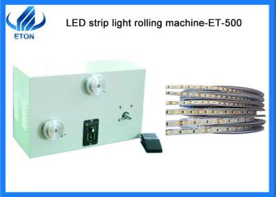 China PVC Cover LED Strip Light Rolling Machine high efficiency double adhesive type for sale