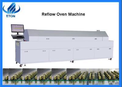 China 2000mm/Min SMT Reflow Oven Smt Machine Upper 8 Hot Air Heating for sale