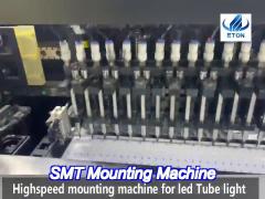 middle speed smt mounting machine ht-e6t-1200 for downlight / ceiling light,streetlight