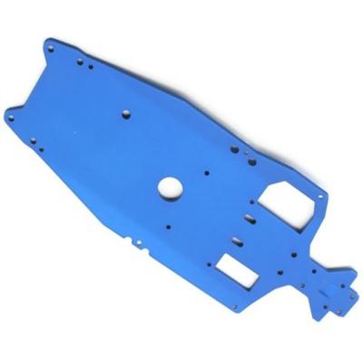 China Good quality CNC 3mm T-6 Aluminum Blue Chassis spare parts by your design for sale