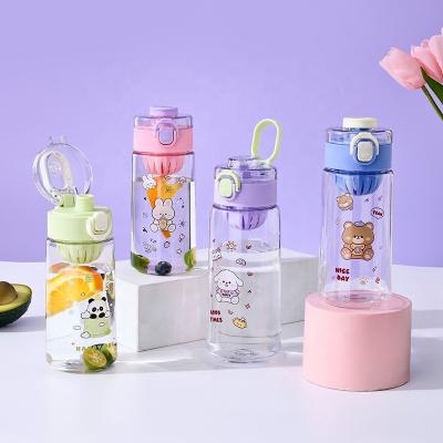 China Sustainable children's space cup portable school special straw water cup portable big belly water bottle for kids for sale