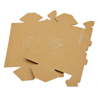 China Wholesale Custom Low Price Greaseproof Cardboard Kraft Paper Packaging Box With Customizable Logo In Stock for sale