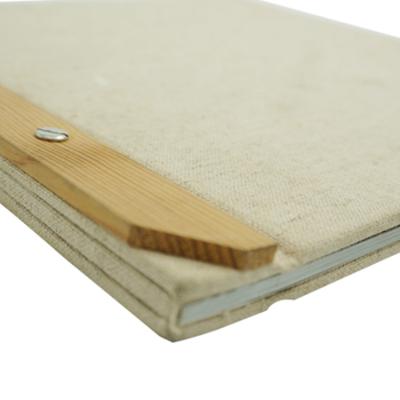 China paper & Custom Cardboard Cloth Cover Book Printing Thermal Antique Handmade Binding Book With MDF Spine for sale