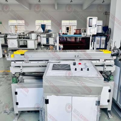 China PA/PE/PP Single Wall Corrugated Electric Wire Soft Pipe Forming Extrusion Machine for sale