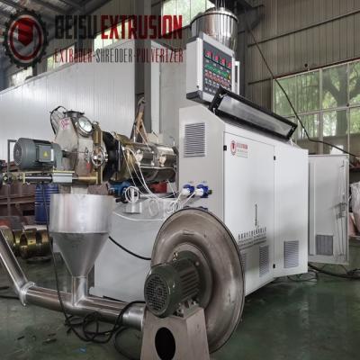 China SJSZ65/132 Twin-Extruder Plastic Granulator PVC WPC SPC Pelletizer Machine for sale