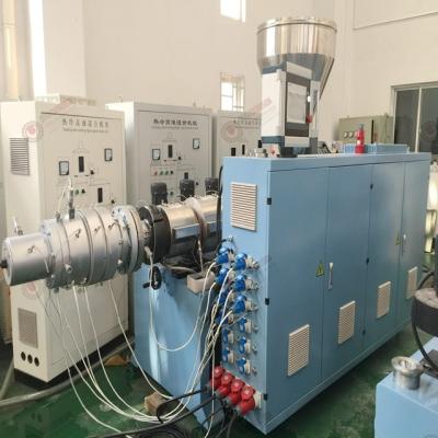 China 75mm~315mm Plastic Pipe Making Machine For UPVC CPVC OPVC Water Supply And Drainage for sale