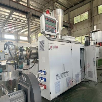 China 500Kg/H PVC Transparent Extruding Granule Granulation Production Line for sale