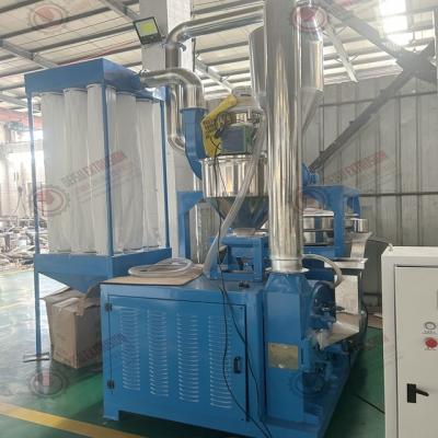 China SMF-800 Disc Blade Plastic Pulveriser Machine Ldpe Pulverizing Grinding Mill Equipment à venda