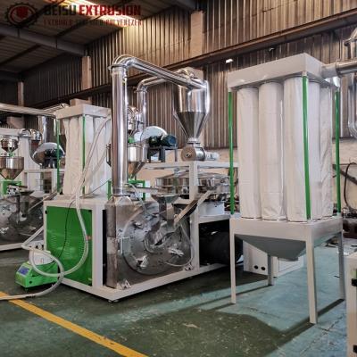 Chine machine de Pulverizer de PE de 20mesh Siemens avec le système de refroidissement de refroidisseur d'eau à vendre