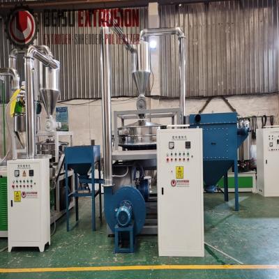 China 80 Mesh Disc Blade PVC Pulverizer Machine 500kg/H for sale