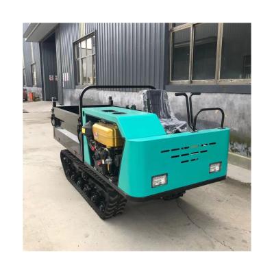 China Mini Crawler Dumper Trucks Rubber Track 2 Ton Crawler Carrier Dumper > 8L for sale