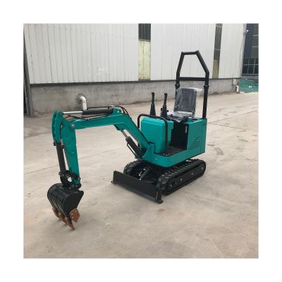 China Home Farms Made 0.8Ton 0.9 Ton 1Ton 1.2Ton 1.5Ton 2 Ton Micro Mini Hydraulic Electric Swamp Loader Digger Excavator With Grab for sale