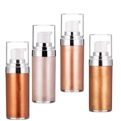 China High Quality Face Organic Liquid Tanner Body Moisturizer Makeup Waterproof Shimmer Smudge-Proof Base for sale