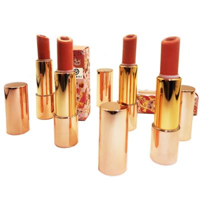 China Organic herbal sunscreen vegan lip tint cat shape moisturizing high quality lipstick wholesale soft labial for sale