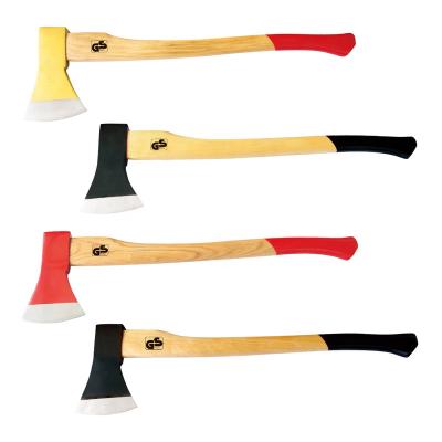 China GT-SA615 Wholesale Forestry Tools Wooden Gripping Handle Felling Hatchet Ax for sale