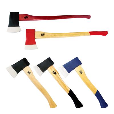 China GT-SA601 Striking Tools Ax With Hickory Ash Birch Hardwood Oak Wooden Handle for sale