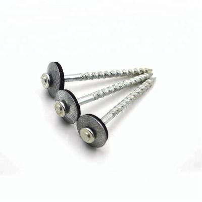 Chine Galvanized Roofing Nails With Washer Umbrella Roofing Nail  Roofing Nail à vendre