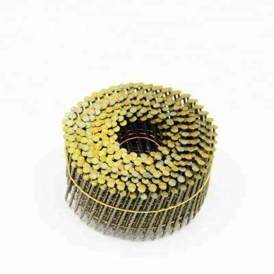 Cina factory directly supply helical rolled wire coil nails for pallet making in vendita