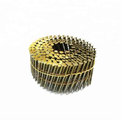 Chine Clavos para bobinar bandejas de 2.3x50mm screw shank coil nails for pallets à vendre