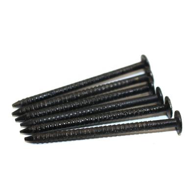 中国 Cheap Price Black Ring Shank Roofing Nail Wire Nails Construction Material Ring Shank Nail 販売のため