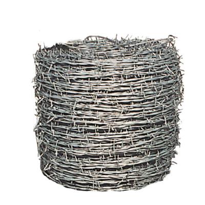 China Galvanized Barbed Wire Price With High Quality Galvanized Or PVC Coated, Galvanized/ zu verkaufen