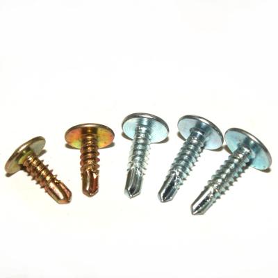 China 2022 Linyi factory high quality self drilling screws galvanized 8# truss head screws for metal à venda