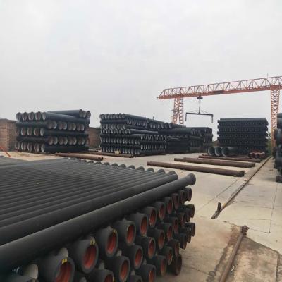 China Wastewater ISO 2351 class K9 DN80mm to DN2000mm malleable cast iron pipe manufacturers dci pipe di pipe for water for sale