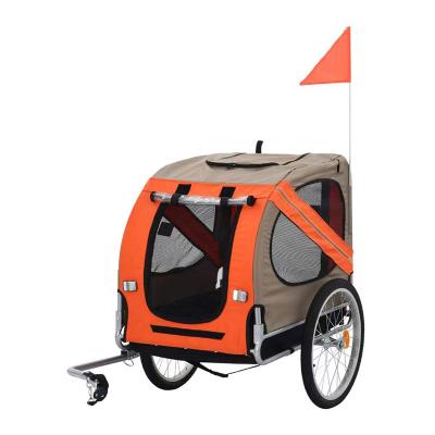 China Wholesale Dogs Supply High Quality Pet Bike Trailer For Dogs Bike Pet Trailer for sale