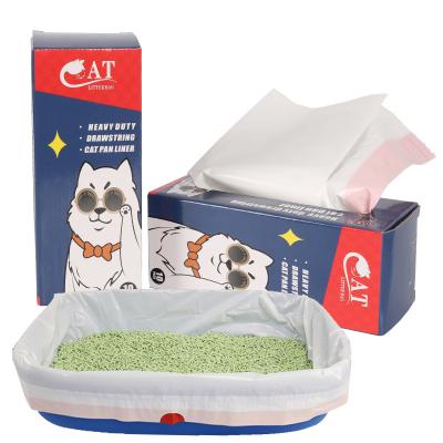 China New Sustainable Wholesale Cat Litter Bag , Cat Toilet Cat Poop Tied Rope Waste Bag for sale