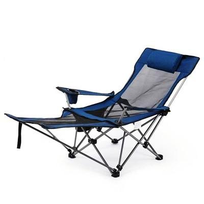 China Various good quality modern blue/grey/green lightweight folding enthusiast camping chair for sale