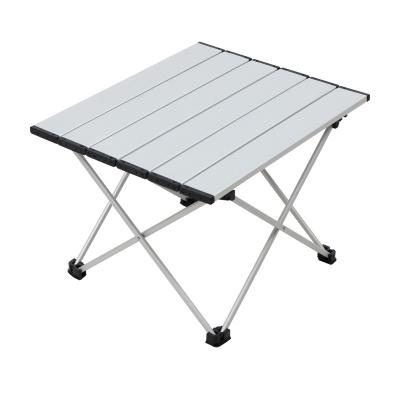 China 2022 Modern New Promotion High Quality Lightweight Alu Portable Foldable Camping Table for sale