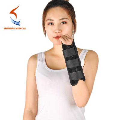 China New type good design composite cloths black wrist protect brace for sale