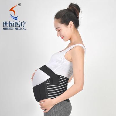 China Pregnancy back brace white/black/skin color belly band S-XXL size for sale