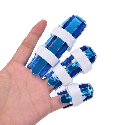 China Aluminum finger brace S M L size mallet finger splint in good design for sale