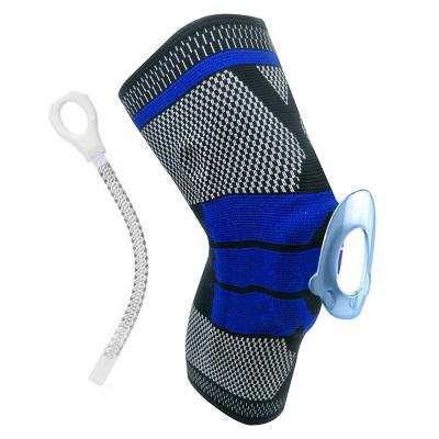 China High Quality Elastic Compression Knee Brace Crossfit Support For Running for sale