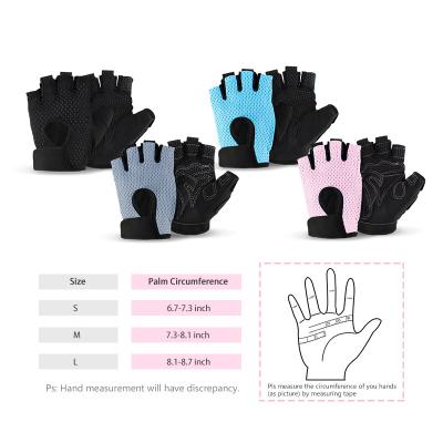 China Custom women men body building sport fitness workout weightlifting gym gloves for sale