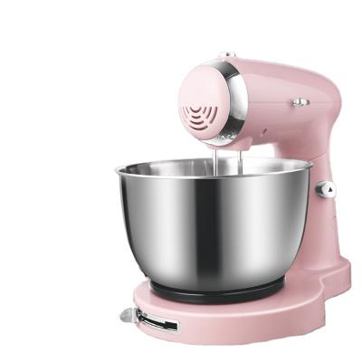 China Household Stainless Steel Bowl 5 Speed ​​Food Stand Mixer Egg Beater Cake Dough Bread Mixer Maker Machine for sale