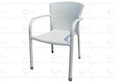 China Outdoor Dining Chairs Armrest Rattan Chair Wicker Furniture for Restaurant for sale