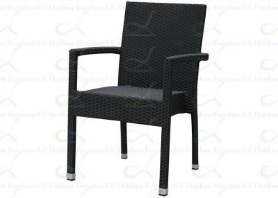 China Outdoor Dining Chairs HDPE Resin Wicker Chair Features UV/Weather-Resistant for sale