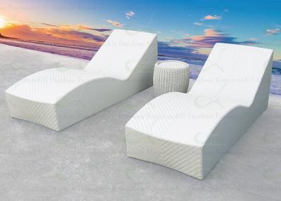 China Outdoor Chaise Lounges Resin Wicker Chaise Lounge Chairs for Poolside for sale