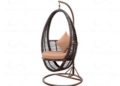 China Outdoor Hanging Chair with Stand Swing Chair Indoor for Bedroom Living Room for sale