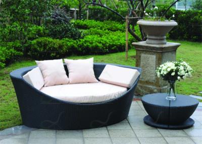 China Outdoor Daybeds All Weather Poly Rattan Furniture Set Lounger/Day Bed/Sunbed for sale