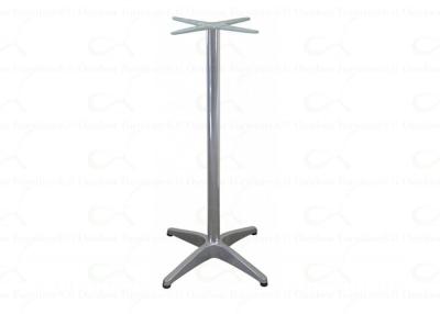 China X-style Bar Table Bases Outdoor Commercial Aluminum Table Base Bar Height for sale