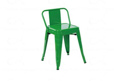 China Square Seat Low Back Metal Dining Chair Tolix Style Restaurant Chairs for sale