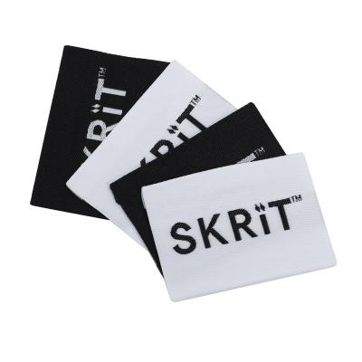 China Fashion Washable Custom Design Luxurious Satin Silks Garment Woven Garment Label Key Tags For Clothes for sale