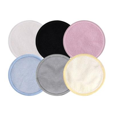 China Skin Friendly Double Layer Makeup Remover Cotton Fiber Cotton Facial Cleansing Bamboo Pads for sale