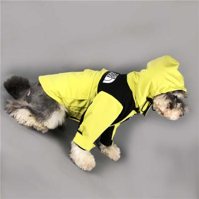 China Viable Fashionable Luxury Two Piece Suit Hoodies Designers Dog Down Jacket Coat Pet Clothing Dog Clothes for sale