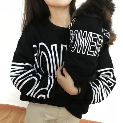 China Viable manufactures popular fashions of custom dog outfits matching dog and owner clothes for sale