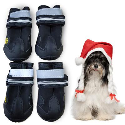 China Designer Durable Anti-Slip Comfortable Waterproof Outdoor Rain Boots Dog Shoes for sale