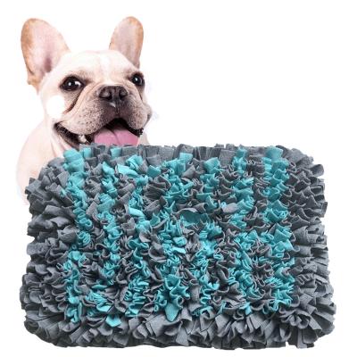 China New Design Washable Sniff Puzzle Smell Breathable Pad Slow Feeding Training Blanket Sniffle Mat For Dogs Stress Release Playing Mat Stocked for sale